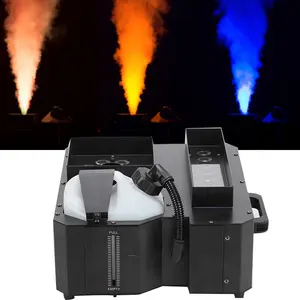 Macchina per effetti scenici 18x6w RGBW LED colorato DJ Fog CO2 Jet ad alta velocità 2000w LED macchina per nebbia verticale