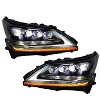 Phare avant LED Longding pour Toyota Kluger 2015-2017, ensemble de phares automatiques 6500K 24V, lentille bifocale en cristal à 5 éléments