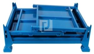 Magazijn En Werkplaats Zware Metalen Omzet Doos Opvouwbare Ijzeren Container Metalen Opbergdoos - Product Image 4