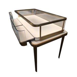 2024 su misura in acciaio inox vetro di lusso vetrina High-end vetrina vetrina gioielli vetrina vetrina - Product Image 3