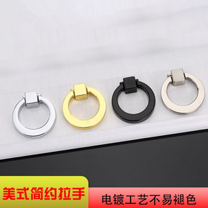 Modern Minimalist European Style Kitchen Cabinet <b>Door</b> Handles <b>Black</b> Single-Hole Furniture <b>Knobs</b> for Drawer Wardrobe for Kitchen - Product Image 4