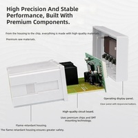 Ampèremètre numérique monophasé 4896 avec écran LCD intelligent, communication RS-485 et alarmes de limite supérieure/inférieure pour applications embarquées