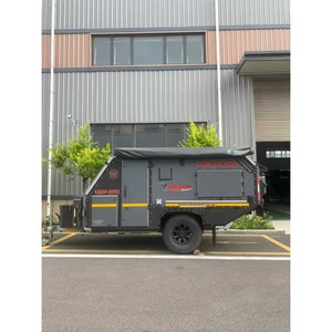 Caravane hybride compacte robuste tout-terrain avec pneus tout-terrain et lit superposé - Product Image 5