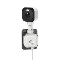 Caméra de fenêtre à double objectif 2K avec vision nocturne couleur à lumière noire, WiFi 5G et zoom hybride 5X