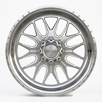Rines Tipo H de Perfil Bajo, Pulidos, para Todoterreno, 22*14 24*14 26*12 26*14 6x139.7 6x135 8x170, Rines Forjados para Jeep Wrangler JK