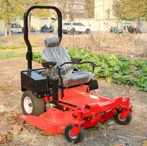 25hp Tractor Arrancador eléctrico Cortacésped Paseo en la máquina cortadora de césped para granja y jardín