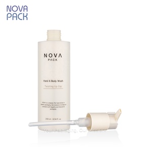 Nouvelles bouteilles de shampooing en PE-HD au toucher doux 100ml 120ml 150ml 200ml 250ml Bouteilles d'huile pour le corps en plastique givré de couleur <span class=keywords><strong>beige</strong></span> <span class=keywords><strong>nude</strong></span> - Product Image 5