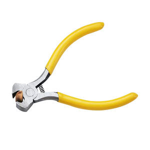 Pine Nut Pliers 5 In Chrome Vanadium Steel Yellow Handle Top Cutters For Nut Cracking - Product Image 3
