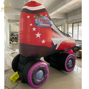 Accesorios Decorativos para Actividades, Patines Inflables Rojos en Forma de Globo - Product Image 4