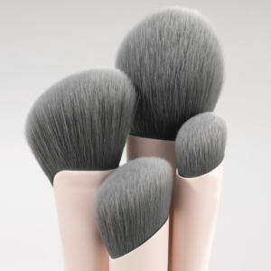 Nouvel Arrivage – Ensemble <span class=keywords><strong>de</strong></span> 12 Pinceaux <span class=keywords><strong>de</strong></span> Maquillage Rose Mat avec Manche en Bois, Poils Synthétiques Doux, <span class=keywords><strong>Pinceau</strong></span> Plat, Marque Privée, pour <span class=keywords><strong>Fond</strong></span> <span class=keywords><strong>de</strong></span> <span class=keywords><strong>Teint</strong></span> et <span class=keywords><strong>Poudre</strong></span> - Product Image 4