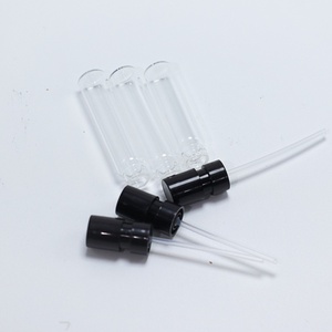 Eco-friendly Recyclable Custom Empty Round clear Perfume Sample <b>Bottle</b> 1.5ml 2ml 3ml 5ml Mini Perfume <b>Bottle</b> With Spray Cap - Product Image 3