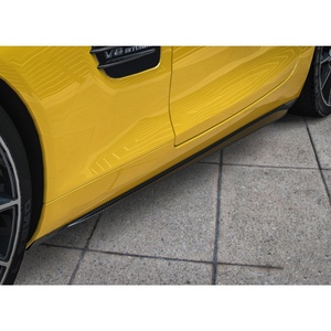 Panneaux latéraux <span class=keywords><strong>Amg</strong></span> <span class=keywords><strong>GT</strong></span> les plus vendus pour <span class=keywords><strong>Mercedes</strong></span> <span class=keywords><strong>Amg</strong></span> <span class=keywords><strong>Gt</strong></span> V2 Style en fibre de carbone, extensions de jupes latérales - Product Image 5