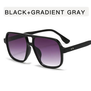 2025最新复古飞行员太阳镜女男奢华最新现成现货时尚太阳镜双桥方框 - Product Image 5