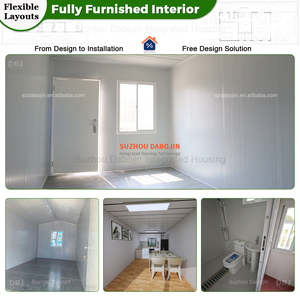 <span class=keywords><strong>Venta</strong></span> Directa de Fábrica, Casa Prefabricada de Acero Rectangular con Techo Triangular Ligero, Villa de Vacaciones de Lujo para Exteriores - Product Image 3