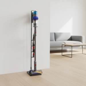 Support pour aspirateur vertical Dyson avec roulettes, 4 crochets, cadre vertical, support stable pour V6 V15 DC30 D74, usage domestique - Product Image 2