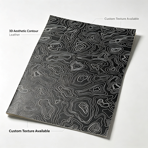 Cuero Sintético de Silicona Estético 3D con Degradado Multitono Jemery, Hoja <span class=keywords><strong>A4</strong></span> Personalizable con Textura para Embalaje de Fundas de Teléfono - Product Image 2