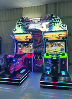Machine d'amusement Speed Moto HD LCD Screen Arcade Motorbike Driving Simulator Super Bikes Motorcycle Racing Game Machine