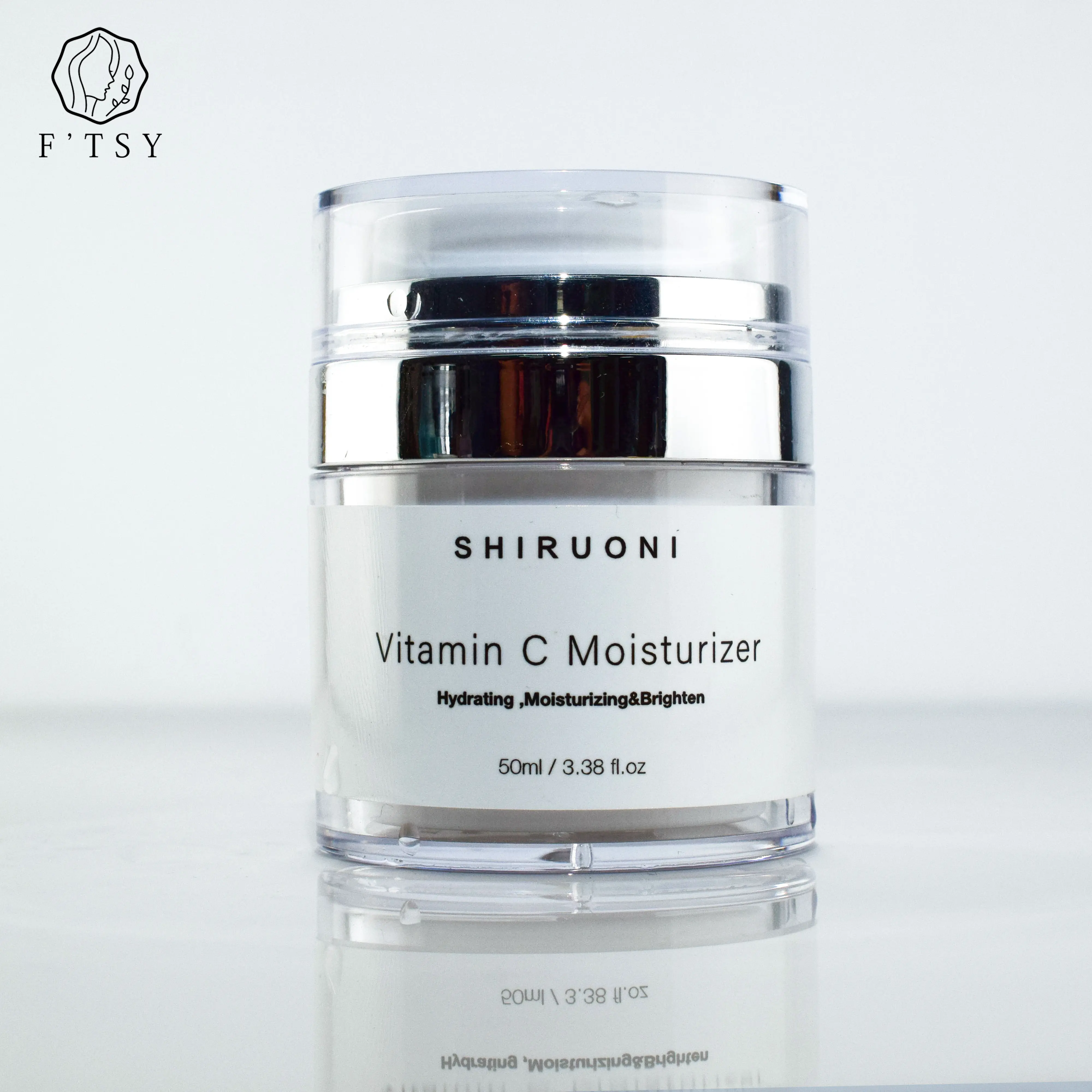Prix usine OEM VC crème pour le visage rajeunissement de la peau anti-âge hydratant 50ml Vitamin C Essence Face Cream