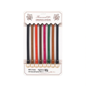 Cintura in Pelle PU con Quadrifoglio Ricamato 2,8cm, Cinture Moda Donna - Product Image 1