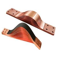 Shunts laminés flexibles en feuille de cuivre, pièces détachées pour pistolet de soudage par points, shunt laminé pour machine de soudage par résistance