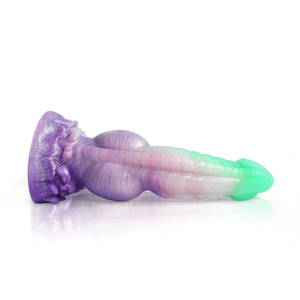 Nhà Máy Cung Cấp 22.5 Cm 4 Màu Sắc Hỗn Hợp Hình Dạng Động Vật <span class=keywords><strong>Dick</strong></span> Đồ Chơi Tình Dục Phổ Biến Nhất Cầu Vồng Con Chó Dildo Cho Người Phụ Nữ Âm Đạo Massage - Product Image 4