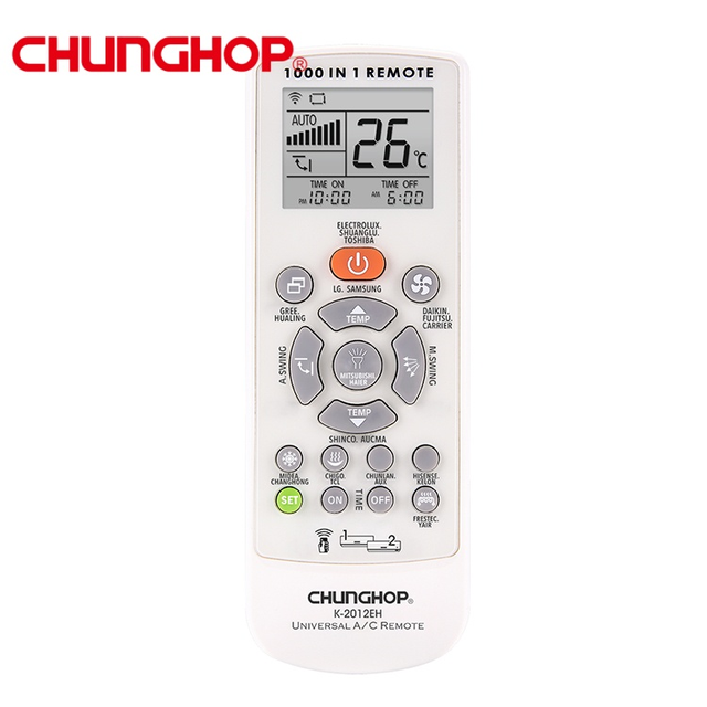 K-2012EH Universal A/c Remote Controller Multi-function Air Conditioner Remote Controller