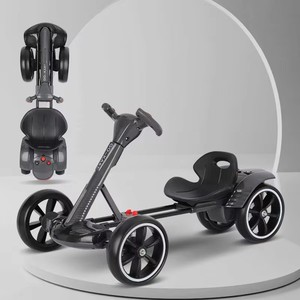 Quad Elettrico Pieghevole per Bambini da <span class=keywords><strong>2</strong></span> a 4 Anni, Giocattolo Cavalcabile con Batteria 6V per Educazione Precoce - Product Image 1
