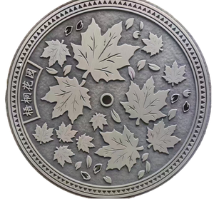 Benzersiz Sanatsal Esnek Dökme Demir Rögar Kapağı Yuvarlak/Kare Seçenekleri Özel Boyutlar ve Renkler Dekoratif Döküm Hizmetleri - Product Image 1