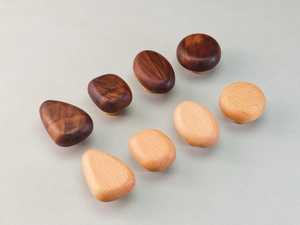 Vintage Style Wooden Knobs <b>Rustic</b> Handmade Solid Wood Furniture Knobs for Cabinets Cupboards Drawers <b>Wardrobes</b> - Product Image 1