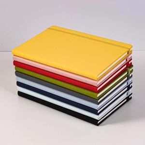 Personalized A5 Hardcover Leather Cover Custom Logo Address Book <b>Planner</b> <b>Journal</b> Notebook with Offset Printing Gift - Product Image 2