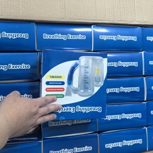 Haute Qualité One Ball 5000ml Entraîneur Respiratoire Exercice Respiratoire Spiromètre pour Entraîneur Respiratoire - Product Image 4