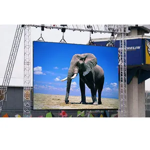 Outdoor Rental Led Display Board Panel Screen Hanging Ip65 Gabinete De Aluminio Alquiler Pantalla 4X4 P3.91 P391 Al Aire Libre