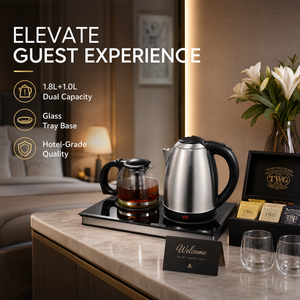 Glass Tea <b>Maker</b> Automatic Switch Off 1.8L Kettle With Detachable Filter <b>Coffee</b> and Machine Glass Tea <b>Maker</b> Automatic Switch Off - Product Image 6