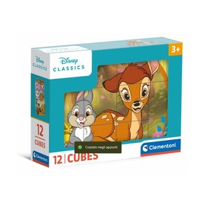 CLEMENTONI CUBES 12 - PUZZLE DISNEY CLASSICS 2024 - Product Image 1