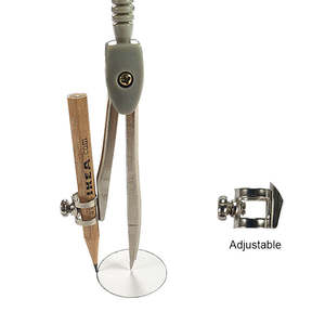 Kit de géométrie <span class=keywords><strong>math</strong></span>ématique <span class=keywords><strong>Max</strong></span> 9 pièces-Boîte incassable, règles, rapporteur, boussole et étui à crayons pour fournitures pour étudiants - Product Image 3