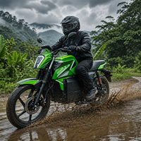Moto électrique robuste, charge maximale 250 kg, 72 V 45 Ah LFP, 85 km/h, vélo électrique