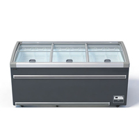 Congélateur coffre ultra basse température 300L pour viande et fruits de mer, 2 étoiles, sans givre, 2 portes