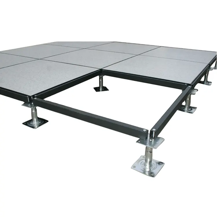 Pas cher prix 610x610mm antistatique Plancher Surélevé En Acier pour center de données