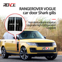 Cache-trou latéral d'aération ROVCE pour pare-chocs, conduit d'admission d'air, décoration de carrosserie, accessoires automobiles pour Range Rover VOGUE 2013-2021
