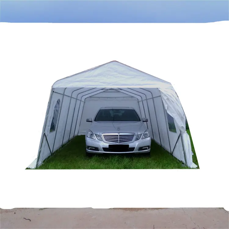 11 'X 24' 3.35X7.3X2.4M Desain Baru Lowes Portable Carports Garasi untuk Kanada