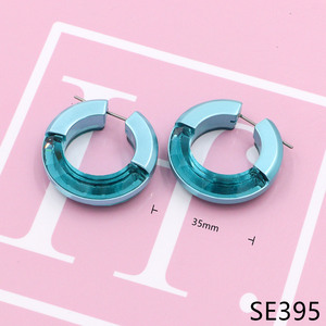 GCYF017 Boucles d'oreilles classiques en forme de cygne, <span class=keywords><strong>imitation</strong></span> perle avec <span class=keywords><strong>bordure</strong></span> entièrement pavée de CZ, boucles d'oreilles pendantes plaquées foncé pour femmes - Product Image 3