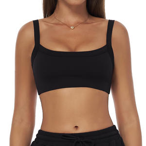 Großhandel Nude Open Back <span class=keywords><strong>Strappy</strong></span> Gym Fitness Wear Plus Size <span class=keywords><strong>Yoga</strong></span> Sport-BH für Frauen U-förmigen Rücken Fitness-BH - Product Image 5