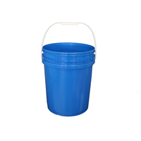 Seau en polypropylène DisonWay 4L de qualité alimentaire, hermétique et durable, pour peinture industrielle, impression personnalisée pour revêtement au latex et murs de bâtiment
