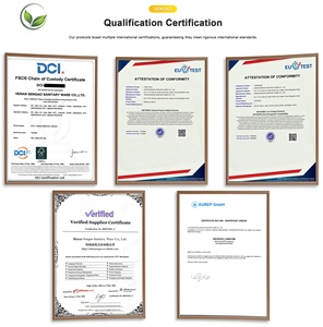 Mobile Sottolavabo Sospeso con Cassetti Silenziosi a Doppio Strato e Specchiera Luminosa Arredo <span class=keywords><strong>Bagno</strong></span> Mobile da <span class=keywords><strong>Bagno</strong></span> - Product Image 5