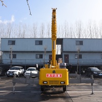 LUYING 8 Ton Fabrika Fiyatlı Portatif Hidrolik Kamyon Vinci, Liyuan Parçalarıyla 28m Kaldırma Yüksekliği ile İnşaat İçin