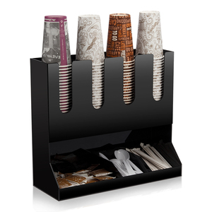 Zwarte Staande Type Koffiekruiderij En Accessoires Caddy Organizer Rekken Houders - Product Image 5