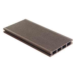 Revêtement de sol extérieur en bois composite Plastique Platelage Wpc Revêtement de sol extérieur en bois composite Plastique Revêtement de sol extérieur en PVC - Product Image 1