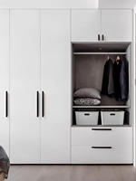 Poignée de meuble en laiton massif en forme de L, longue, pour armoire, couleur or, noir, café antique, 7 styles, tirettes de tiroir – Grande Vente
