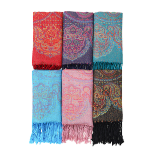 CRAFTSHUB Último Diseño Chales Largos Coloridos de Viscosa para Hombre y Mujer Modelo Shawl-04 70*200cm Origen Rajasthan - Product Image 1