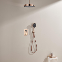 Ensemble de douche noir de luxe SUNDREAM pommeau de douche extérieur et ensemble de robinet zestaw prysznicowy Ensemble de douche contrôleur de douche